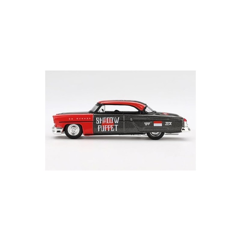 MINI GT 1/64 Lincoln Capri Hot Rod 1954 Shadow Puppet