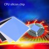 CPU Thermal Pad, Heatsink Cooling Conductive Silicone Pads / 100x100x2mm