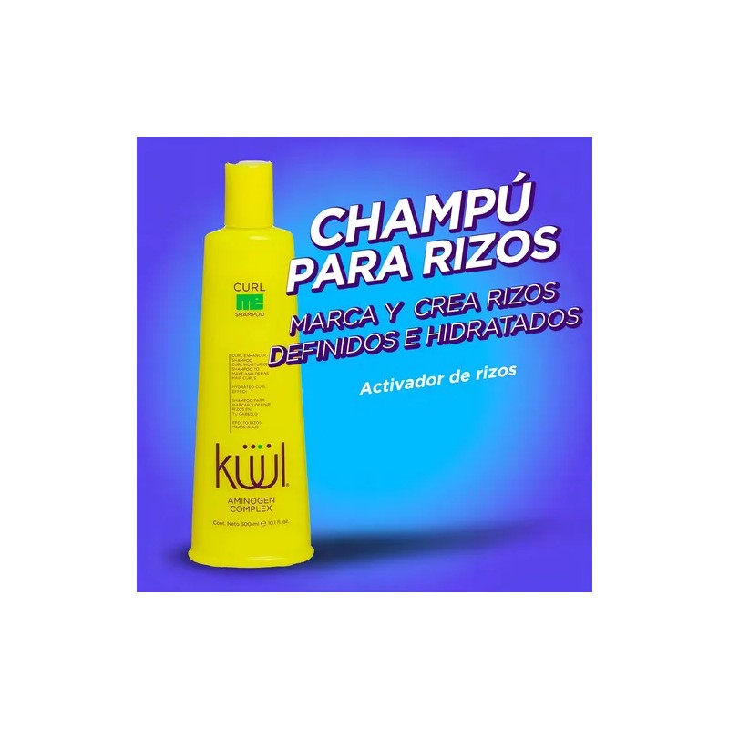 Kuul Curl Me Shampoo 300ml - 1 Pieza