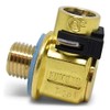 Fumoto F-133: STANDARD VALVE WITH 12MM-1.25 THREADS WITH LEVER CLIP