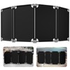4 Panels Safety Barricade,7.8FT Removable Foldable Security Gates Barrier with