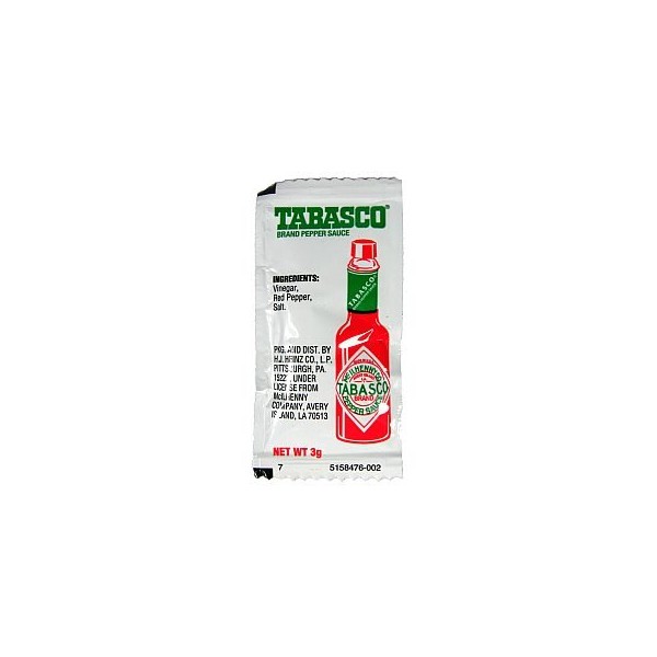 Tabasco Brand Pepper Sauce (packet) (Sold by 1 pack of