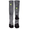 Zensah Tech+ Compression Socks, Heather Grey, Small
