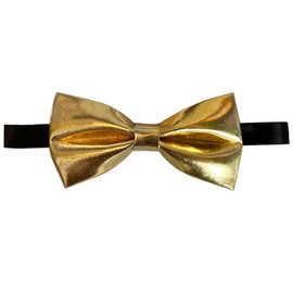 CANGRON Men Shiny Gold Bow Ties Party Bowtie Performance Costume Bowties BSL1JI