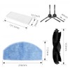 HMHAMA Robot Vacuum Filter Fits for Tikom G8000/G8000Pro Robotic Vacuum
