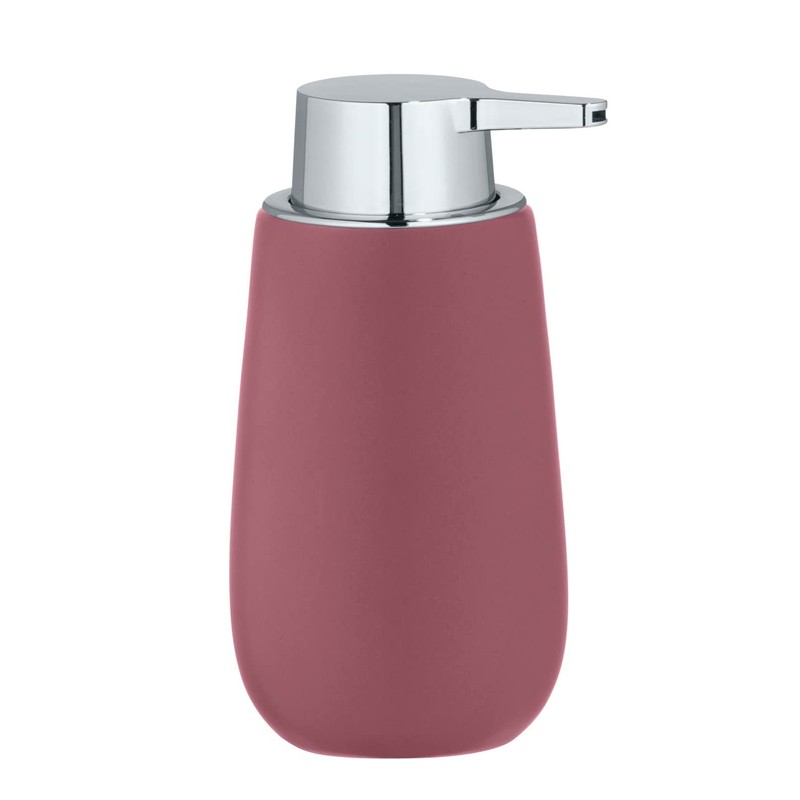 WENKO Badi Soap Dispenser Dusky Pink Ceramic