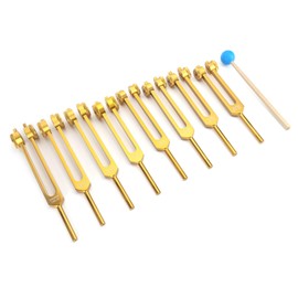 Shenruifa 8pcs Professional Sound Healing Tuning Fork Aluminum Alloy Tuning Fork Tool Set