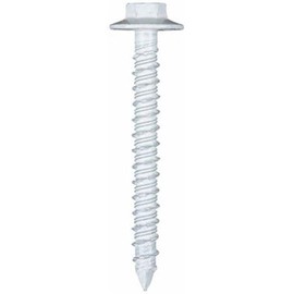 Maxi-Set Tapcon Hex Head Concrete Anchors White - 100 PCS (1/4 X 2 1/4")