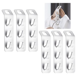 6 Hanger Connector Hooks, Stackable Hanger Clips, Wardrobe Clothes Organizer, Space Saving Hanger Accessories, Hanger Connectors, Hanging Hangers, Clothes Organizer