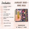 2025-2026 Monthly Large Planner- Daily, Weekly & Monthly Organizer with