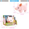 Liberty Imports My Pet Pig, Electronic Plush Piggy Toy Piglet