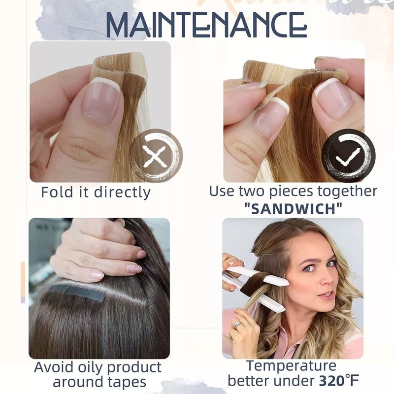 Runature Extensiones De Cabello 100% Naturales 18in 50gramos Rubio Co