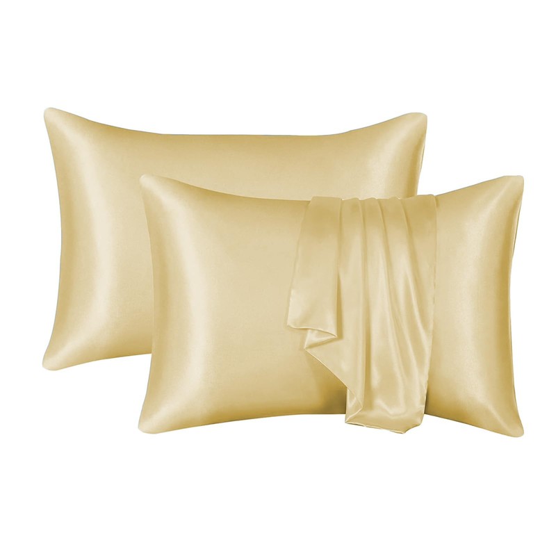 Luxurious Silky Satin Pillowcase for Hair and Skin - Set