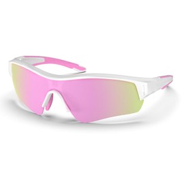 BEACOOL TR90 TAC Sports Sunglasses, Women's, Men's Small Head Circumference, Ultra Lightweight, Polarized Lens, Climbing, Cycling, Fishing, Baseball, Golf, Running, Driving, Motorcycle, UV400, UV