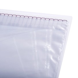 A4 Size Music Sheet File Folder A4 Size Documents Holder Storage Folder 40 Pockets (G Clef-White)