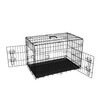 Furrnook Dog Crate, 42 Inch Large Dog Cage with Divider