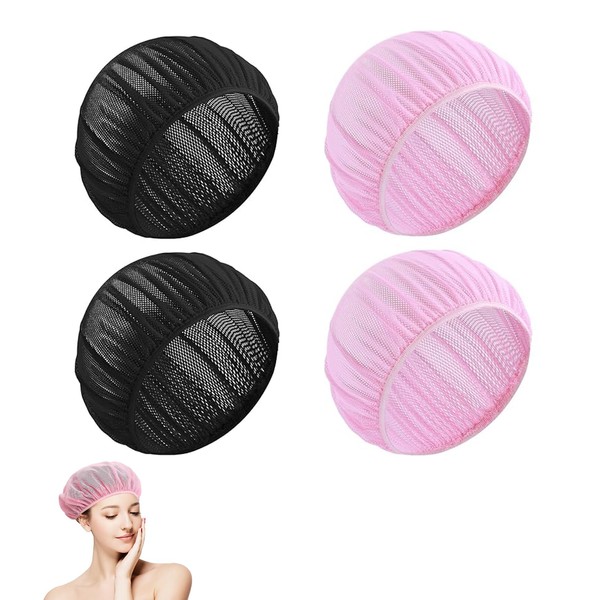 ARTGUTS 4 x Hair Net for Sleep, Soft Mesh Sleeping