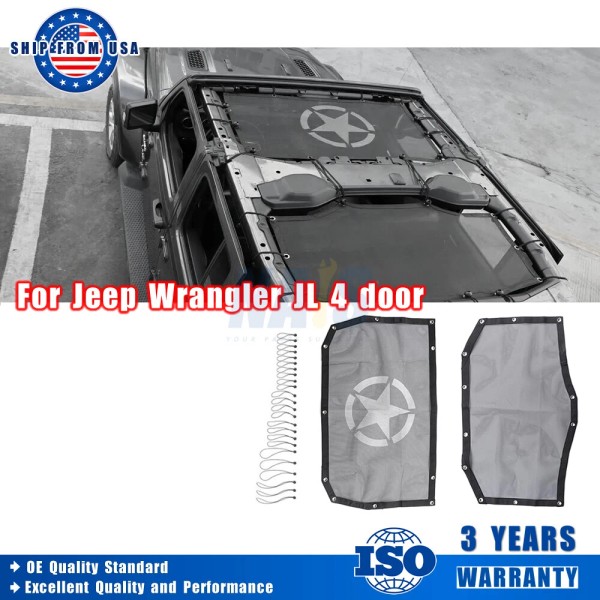 NAIS 2 X Star Sunshade Mesh Shade Top Cover Set