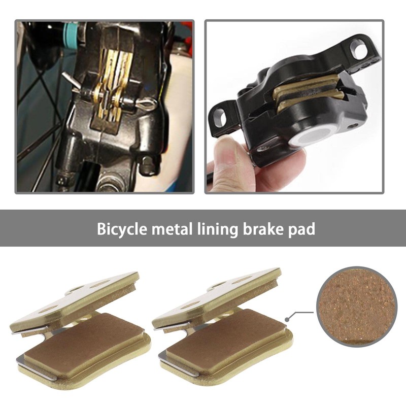 SING F LTD 2 Pairs Bike Brake Pads Replacement Compatible