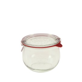 Weck 744 1/2L Tulip Jar Set of Six - 16.9 Ounce