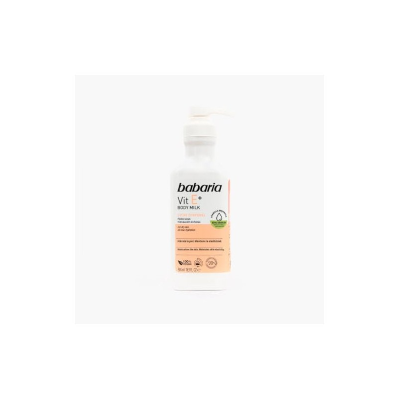 Babaria Crema Hidratante Corporal Vitamina E 500 ml