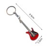 BASTOUR Guitar Keyring, Metal Key Ring, Rock Electric Guitar, Musical