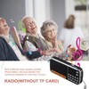 Atelierate Mini AM Radio Digital Portable Stereo Speaker MP3 Audio