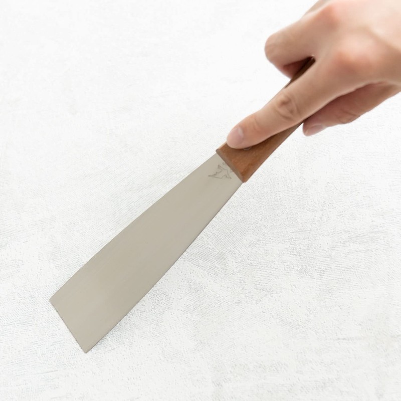 Hake City Gold Spatula Pattern, Stainless Steel, 1.8 inches (45
