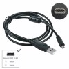ABLEGRID USB Battery Charger Data SYNC Cable Cord For Olympus