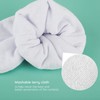 Segbeauty - Manoplas de baño de parafina, color blanco