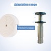 Neeki 4-1/2" Stainless Angle Grinder Arbor Extension Shaft, 5/8"-11 Thread