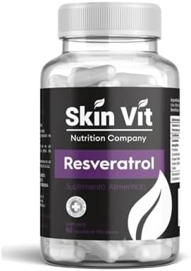 RESVERATROL 60 CAPSULAS - SKIN VIT SÚPER PREMIUM
