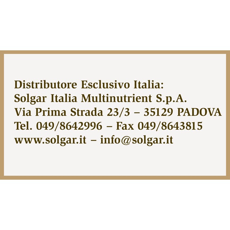 Solgar OLIGO SEL PLUS – Seleniometionina, 100 mcg, 100 tavolette