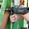 GALAX PRO 4.5Amp 0-3000RPM Corded Hammer Drill, 5pcs Bit, Hammer