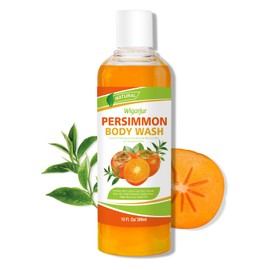 Persimmon Body Wash for Strong Body Odor, Nonenal Eliminator Purifying & Deodorizing with Natural Persimmon & Green Tea Extracts