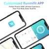 T10 Silicone Watchband Touching Control Smart Bracelet Intelligent Heart Rate