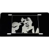 Diamond Etched Products Engraved ELVIS PRESLEY Car Tag Diamond Etched