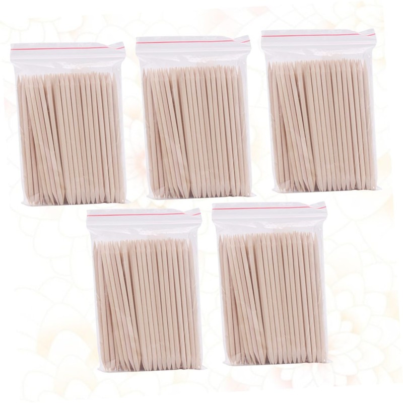 Baluue 500 Pcs Sticks Nail Grinder Manicure Set Double Sided