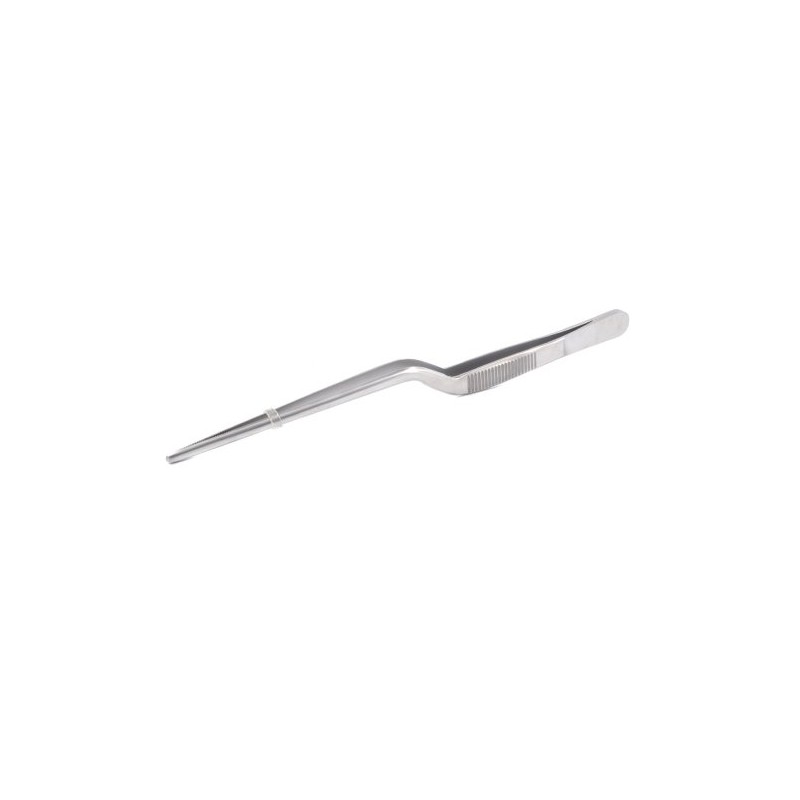 blueINOX Ear Tweezers with Inner Tooth/Foreign Body Tweezers Stainless Steel