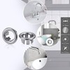 SKYPIA 3x Bathroom Kitchen Sink Hole Round Overflow Cover Basin