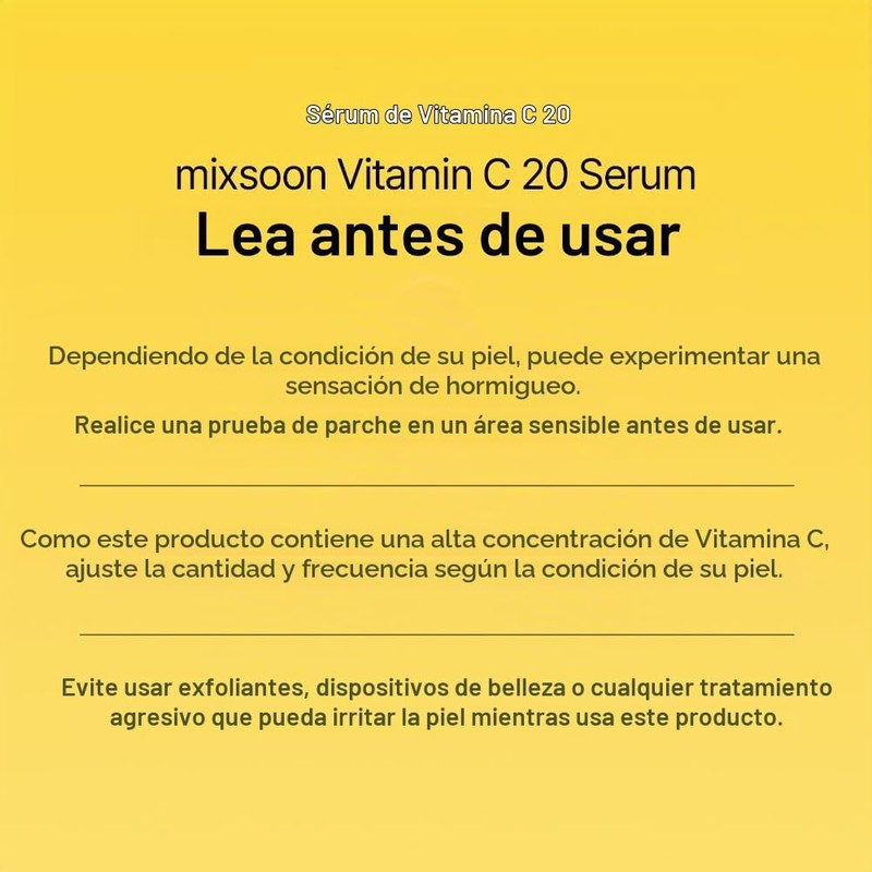 Vitamin C 20 Serum – Para atenuar manchas y tono