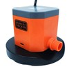 Black+Decker Pool Cover Pump, 800 Gallons Per Hour, Manual Switch