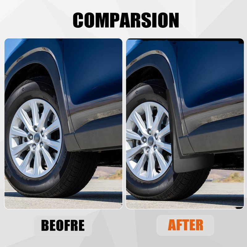 ANMOSVO Mud Flaps for Grand Highlander 2024 - Front &