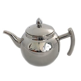 rukauf Design Stainless Steel Teapot or Coffee Pot with Strainer and Lid 1.5 Litres