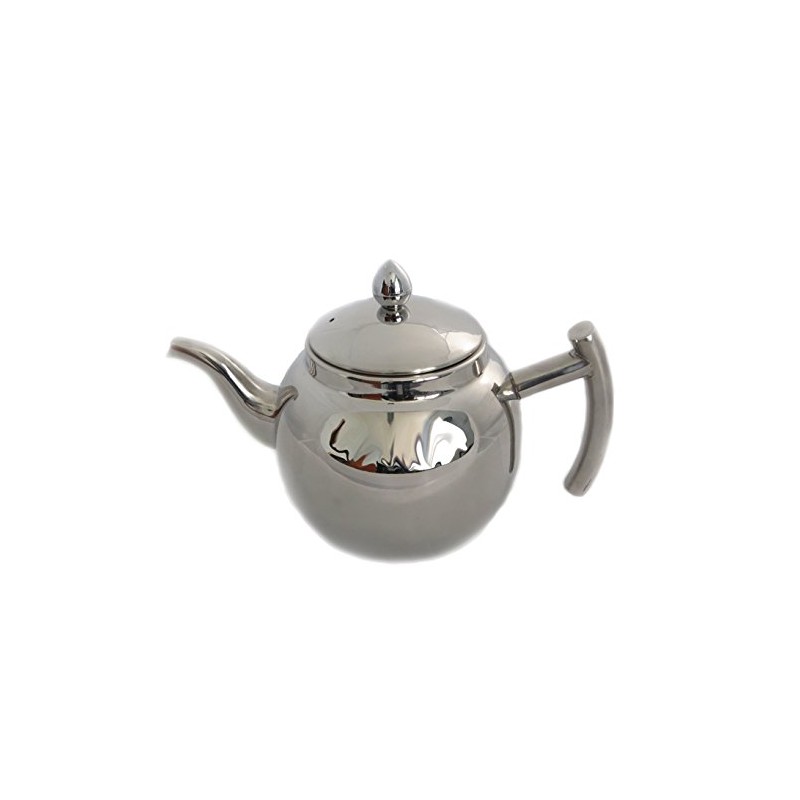 rukauf Design Stainless Steel Teapot or Coffee Pot with Strainer