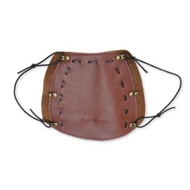 PMZ Archery Brown Cowhide Arm Guard Protector