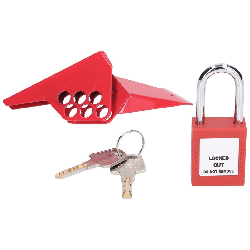 BuyWeek Ball Valve Lock, Ball Valve Lock with 38 mm