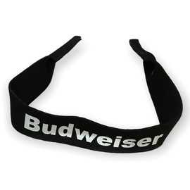 Budweiser BRAND NEW Budweiser Sunglass Straps Beer Novelty Black Eyewear Bud SUMMER