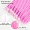 400 PCS Micro Applicator Brushes Disposable Eyelash Extension Microswab Mascara