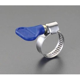 Esco EA463HB-51 1.6 - 2.4 inches (40 - 60 mm) Hand Tightening Hose Clamp (Stainless Steel/2 Pieces)